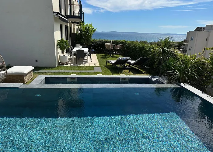 New Luxury Apartment With Private Heated Pool And Amazing Terrace With Seaview